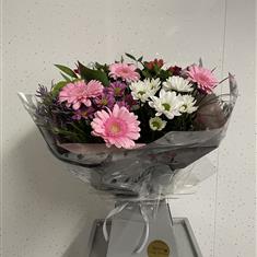 Pink pastels handtie